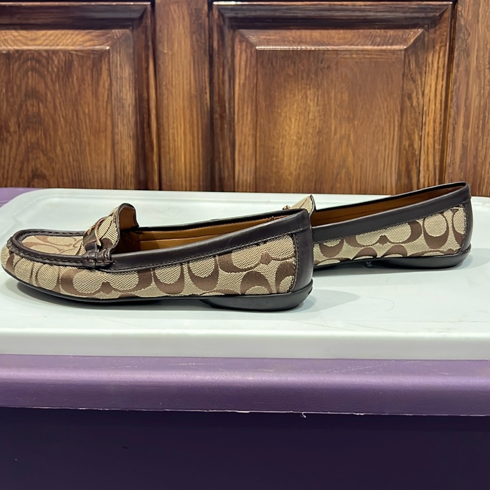 Coach slip on shoes